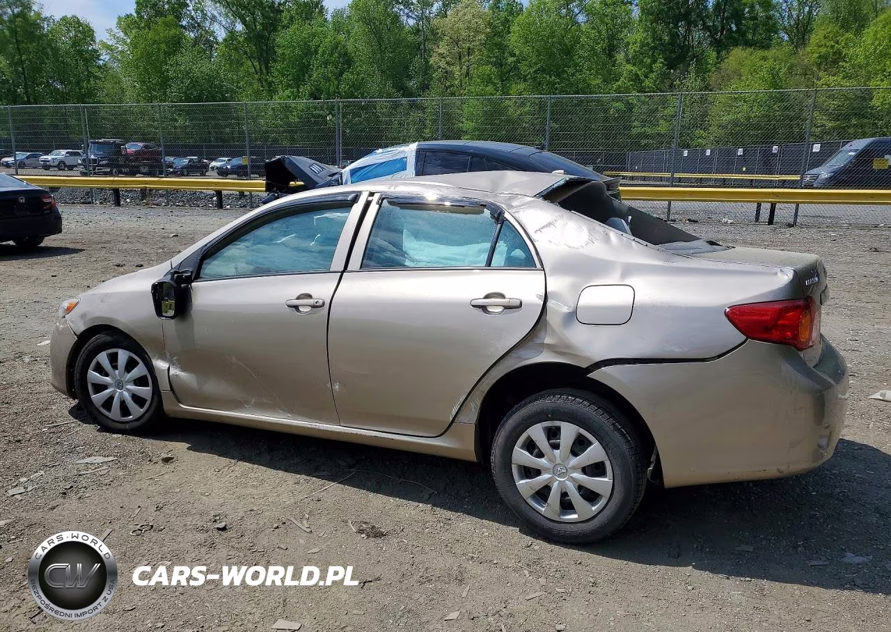 2009 Toyota Corolla Le VIN:2T1BU40E99C008827 - 2