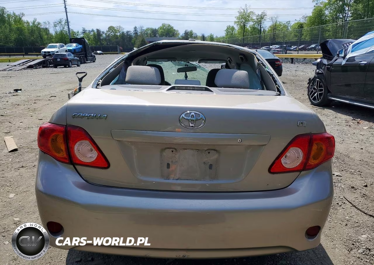 2009 Toyota Corolla Le VIN:2T1BU40E99C008827 - 6