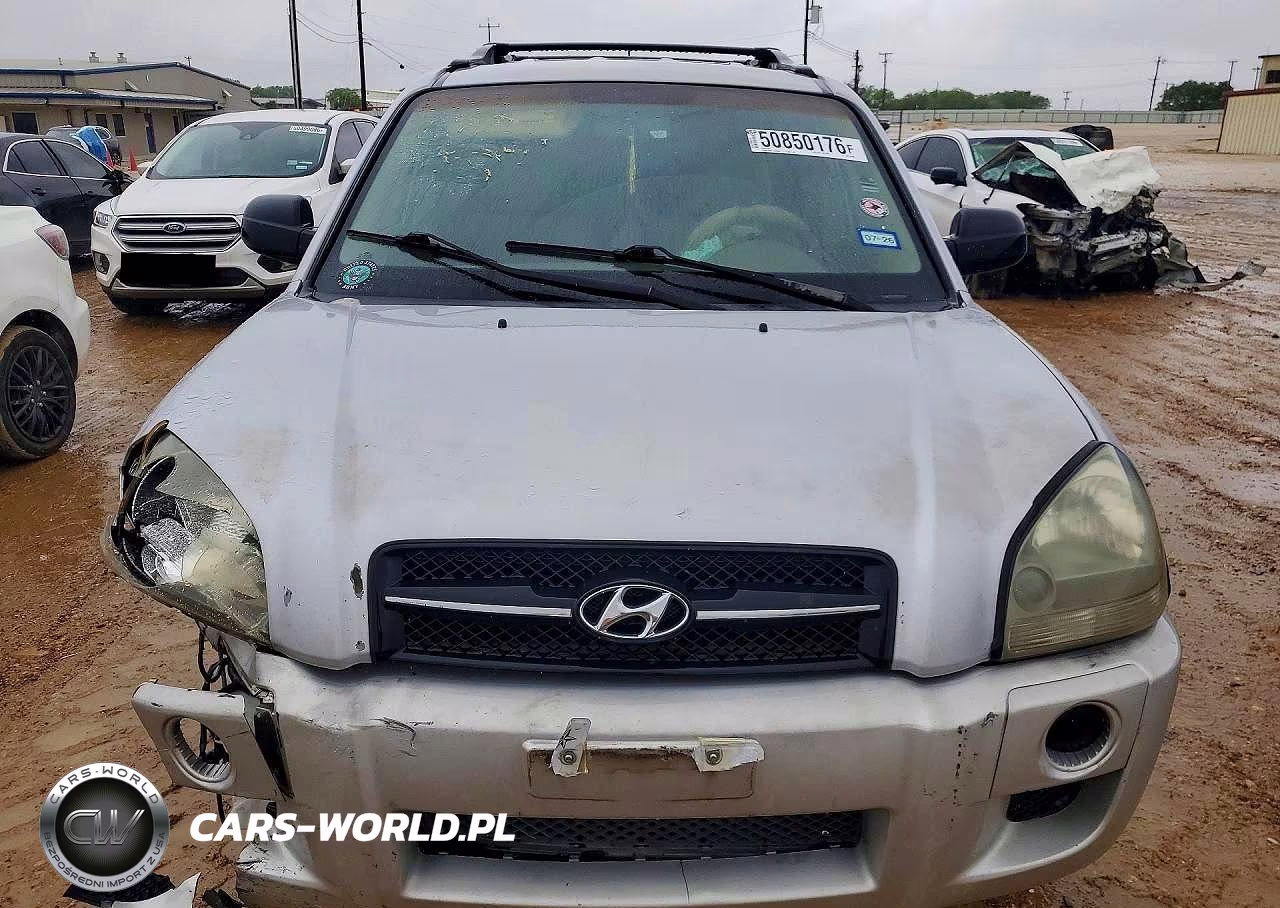 2006 Hyundai Tucson Gl VIN:KM8JM12B16U458320 - 5