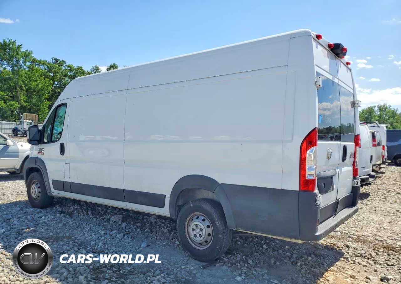 2019 Ram Promaster 3500 Delivery Van VIN:3C6URVJG0KE501598 - 2