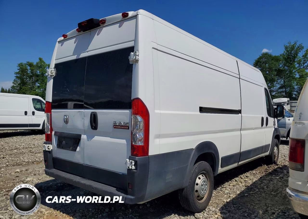 2019 Ram Promaster 3500 Delivery Van VIN:3C6URVJG0KE501598 - 3