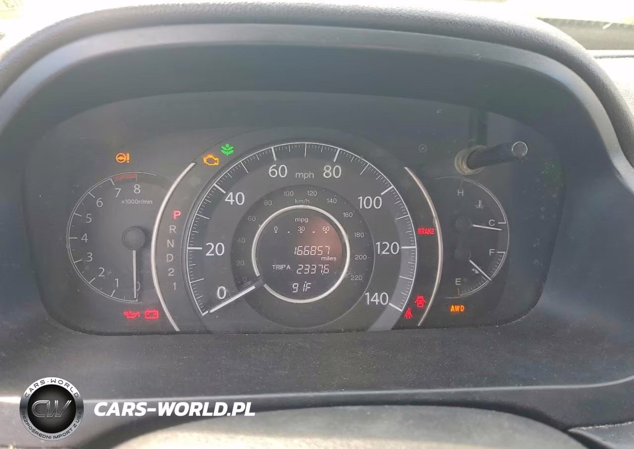 2012 Honda Cr-V Ex VIN:JHLRM4H58CC009800 - 9