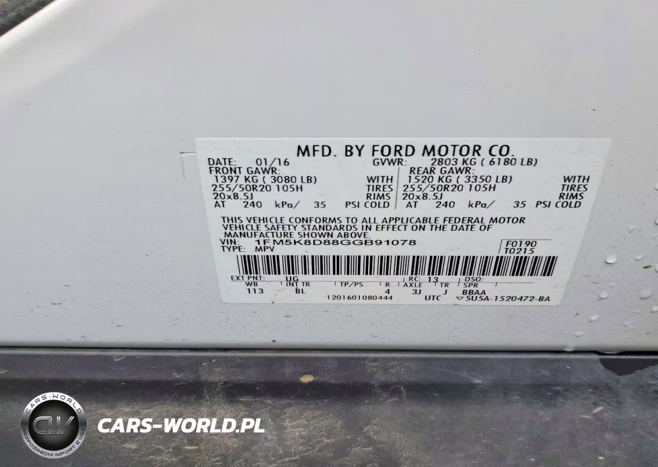 2016 Ford Explorer Xlt VIN:1FM5K8D88GGB91078 - 13