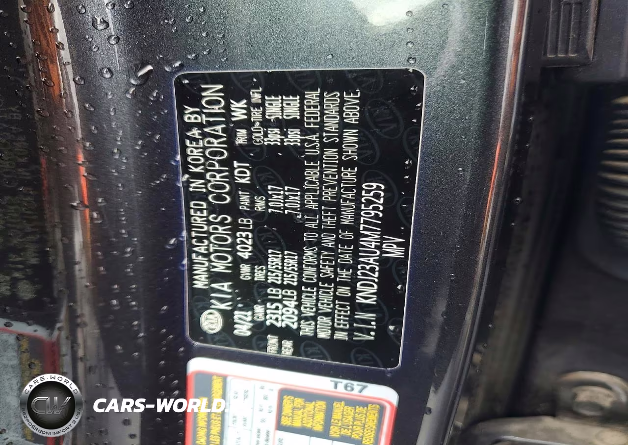 2021 Kia Soul S VIN:KNDJ23AU4M7795259 - 12