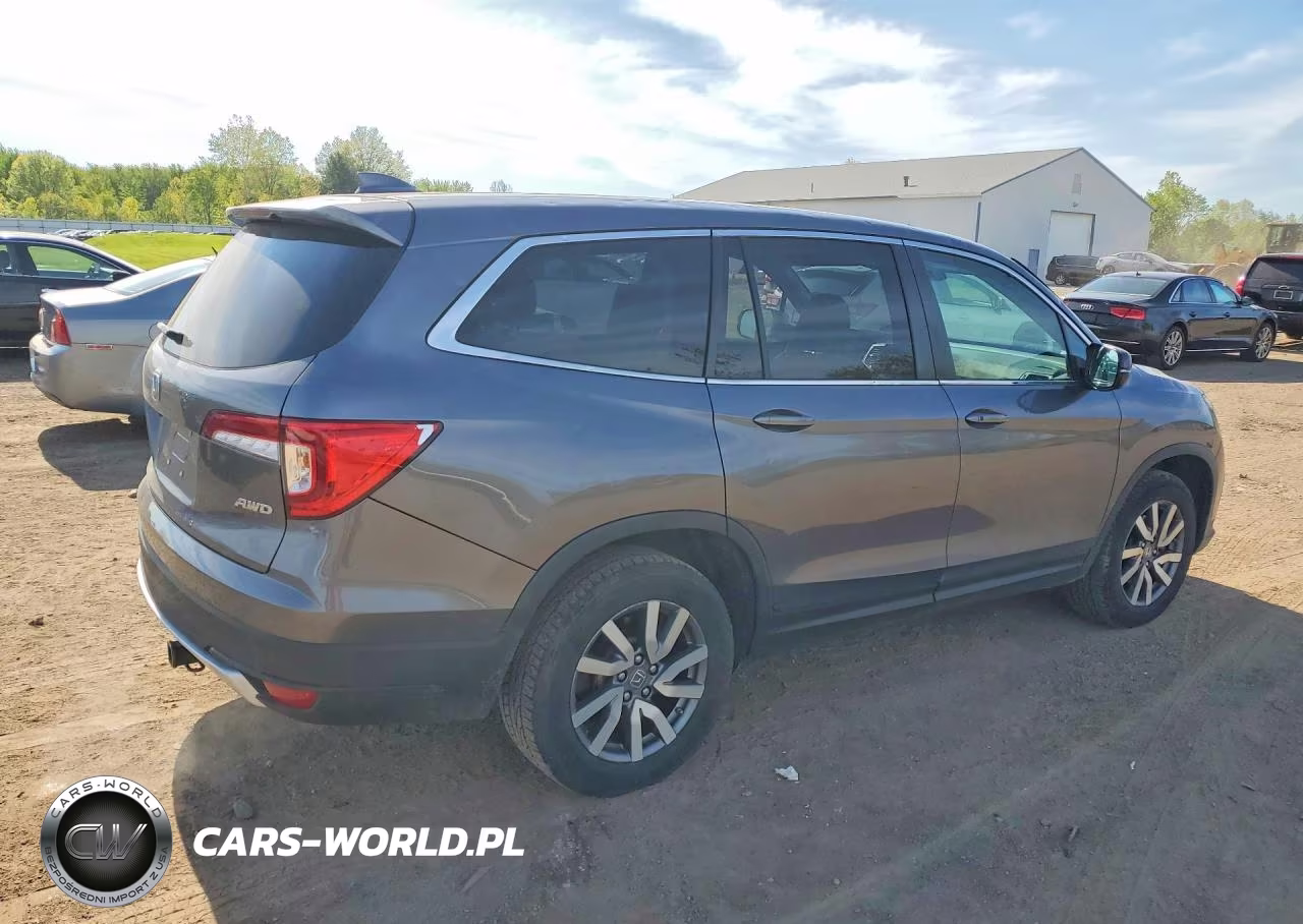 2019 Honda Pilot Exl VIN:5FNYF6H55KB099830 - 3
