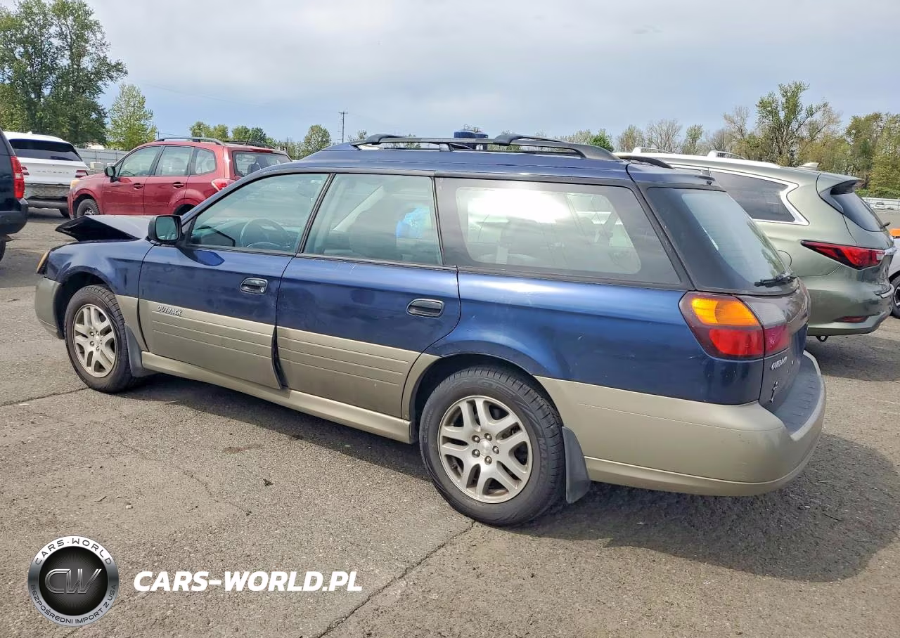 2004 Subaru Legacy Outback Awp VIN:4S3BH675847614913 - 2