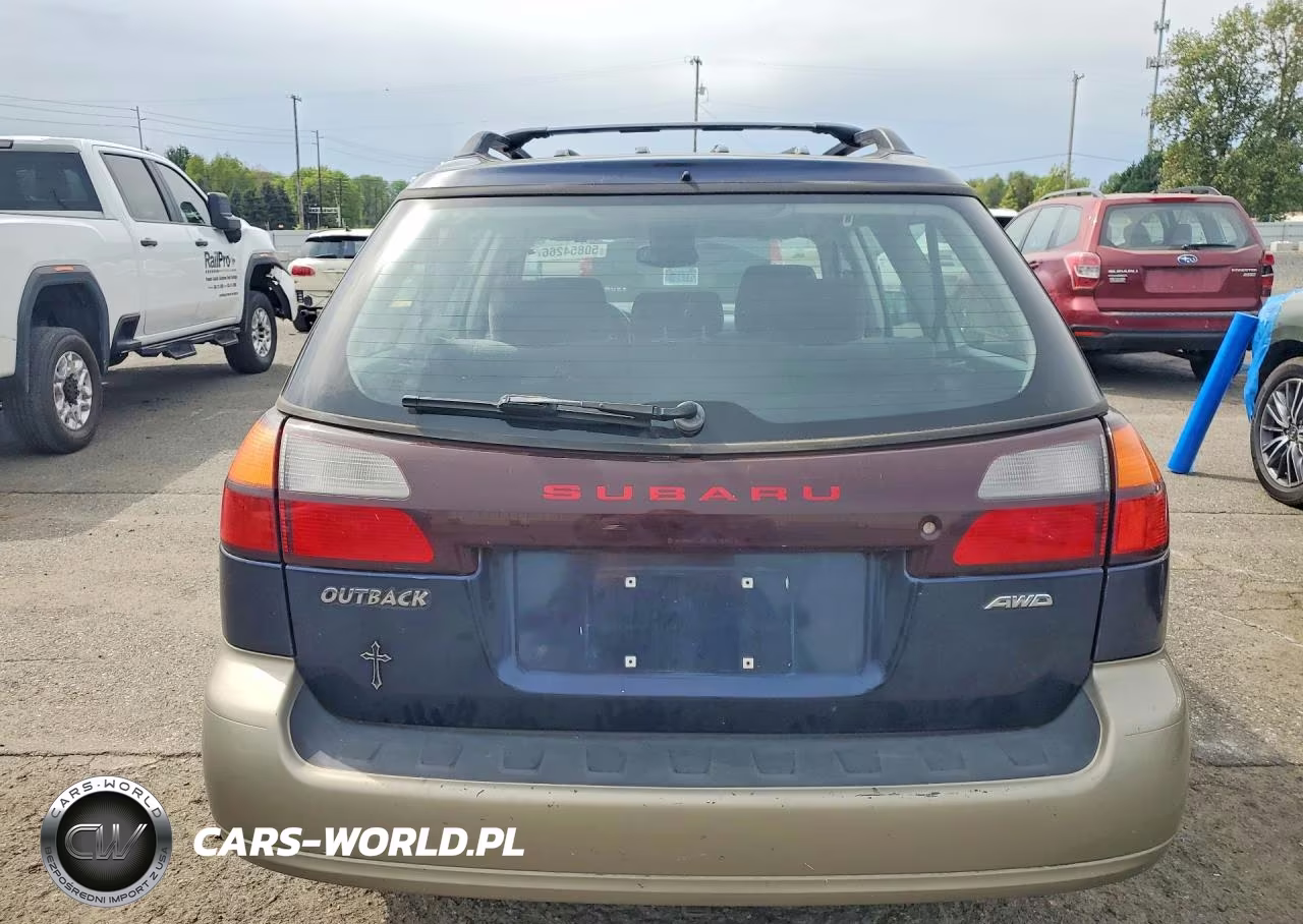 2004 Subaru Legacy Outback Awp VIN:4S3BH675847614913 - 6