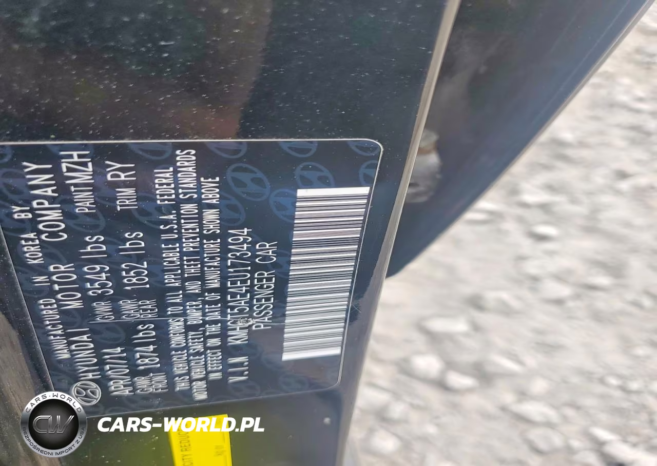 2014 Hyundai Accent Gs VIN:KMHCT5AE4EU173494 - 12