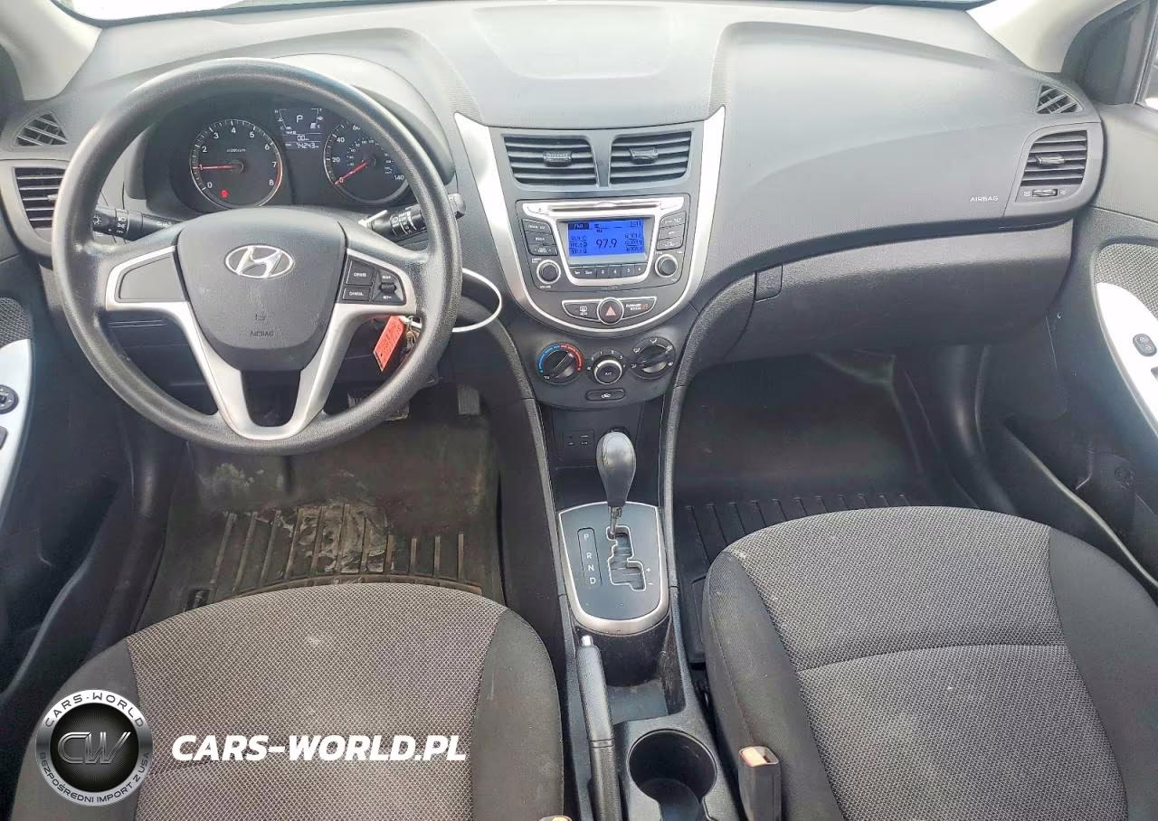 2014 Hyundai Accent Gs VIN:KMHCT5AE4EU173494 - 8