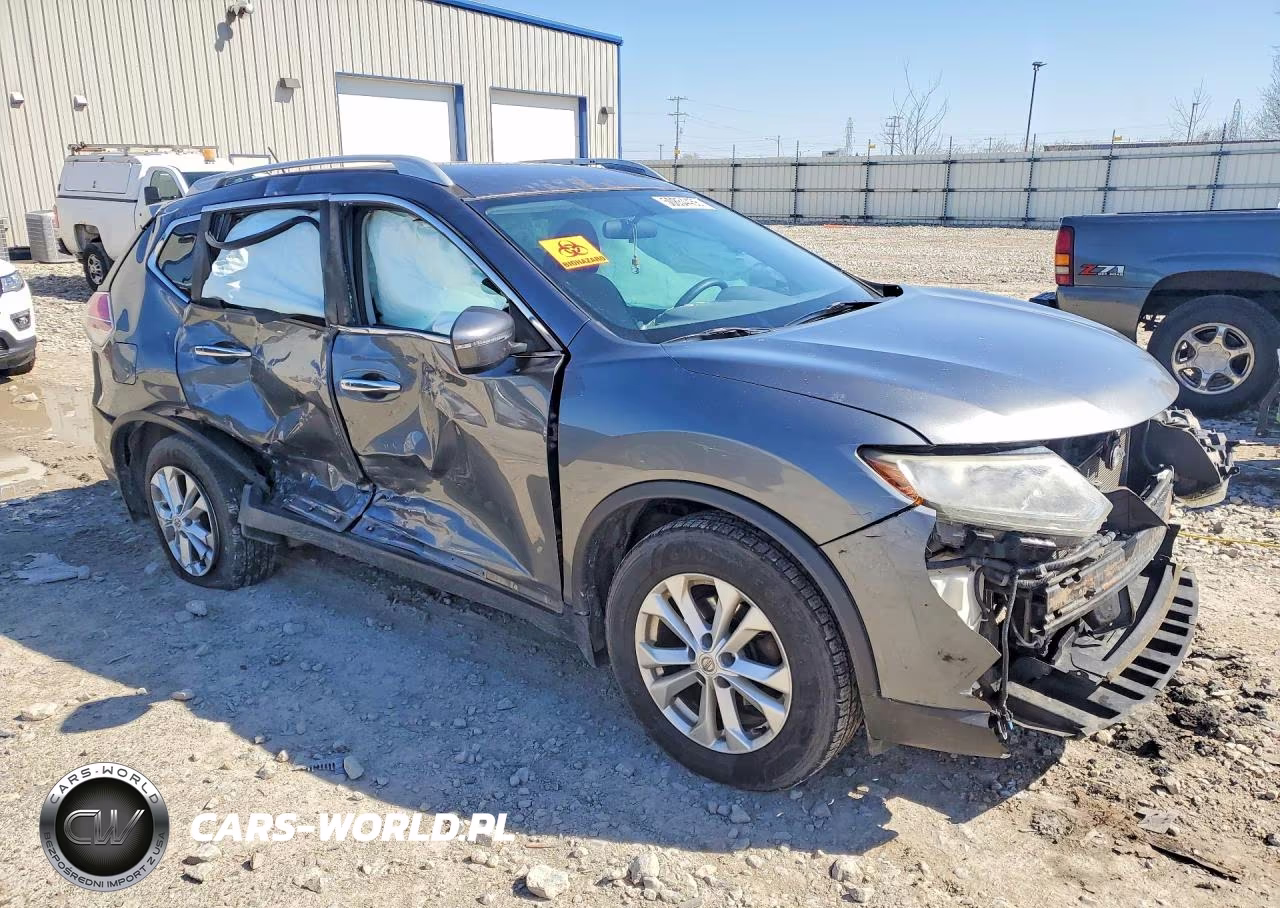 2016 Nissan Rogue S VIN:5N1AT2MT8GC821542 - 4