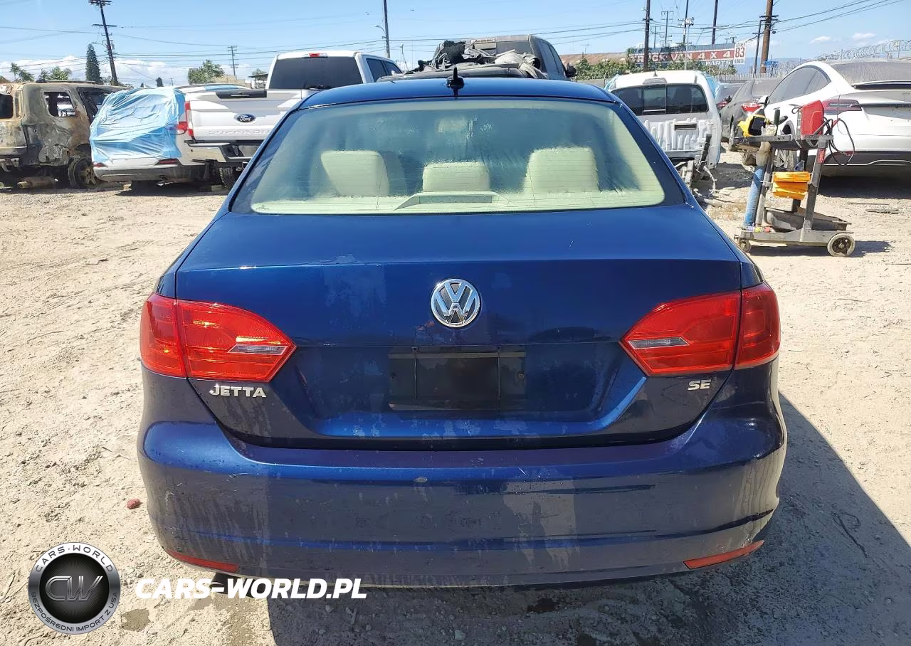 2014 Volkswagen Jetta Se VIN:3VWD17AJ1EM376593 - 6