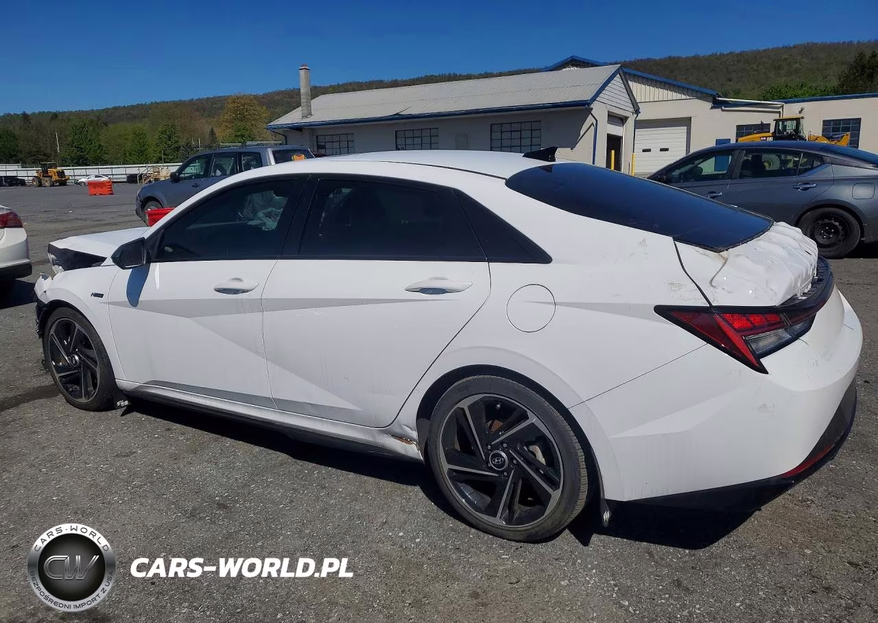 2022 Hyundai Elantra N Line VIN:KMHLR4AF7NU240591 - 2