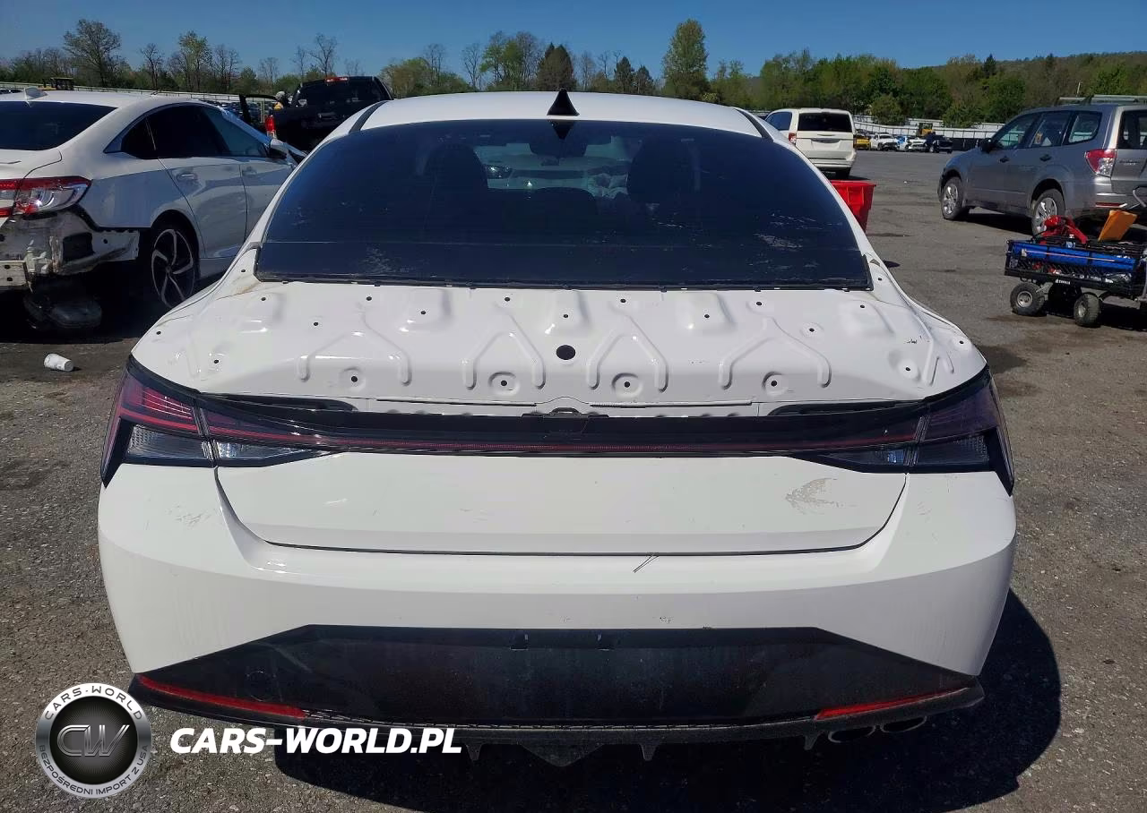2022 Hyundai Elantra N Line VIN:KMHLR4AF7NU240591 - 6