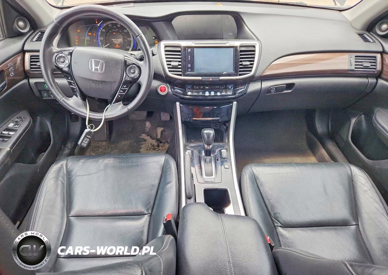 2017 Honda Accord Hybrid Exl VIN:JHMCR6F59HC012083 - 8