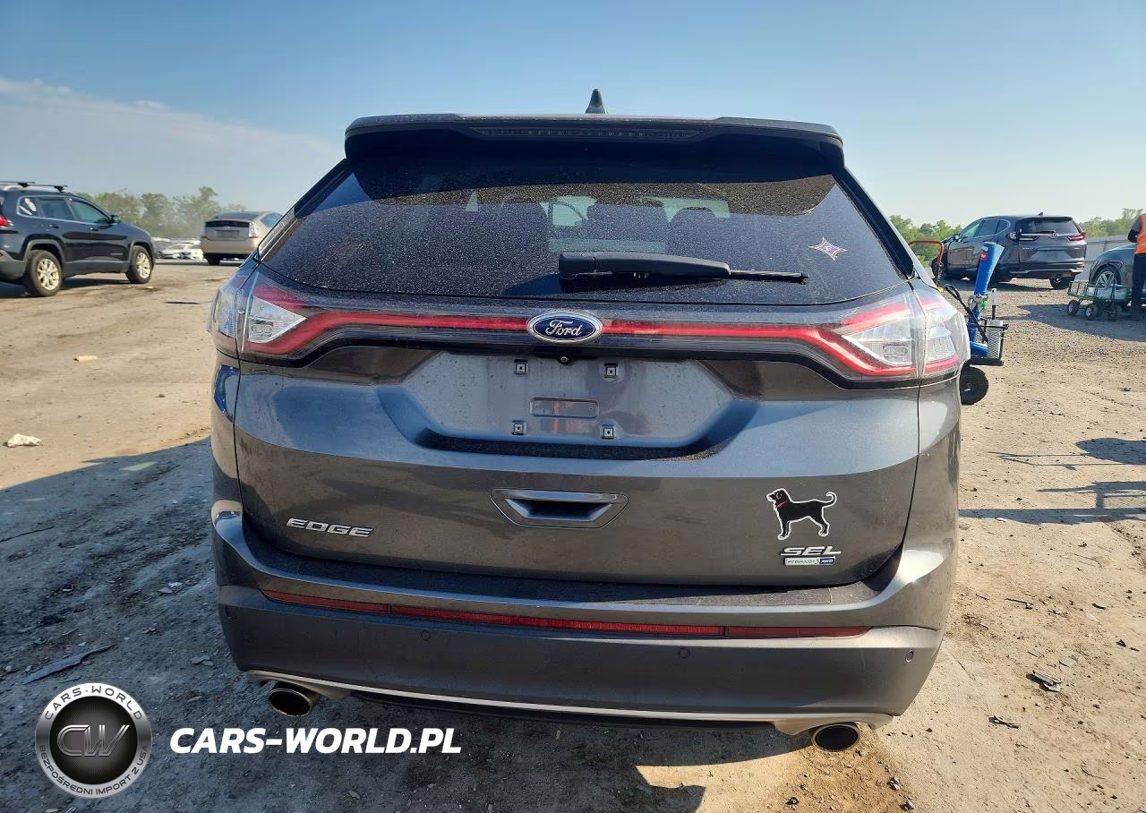 2017 Ford Edge Sel VIN:2FMPK4J94HBB47196 - 6
