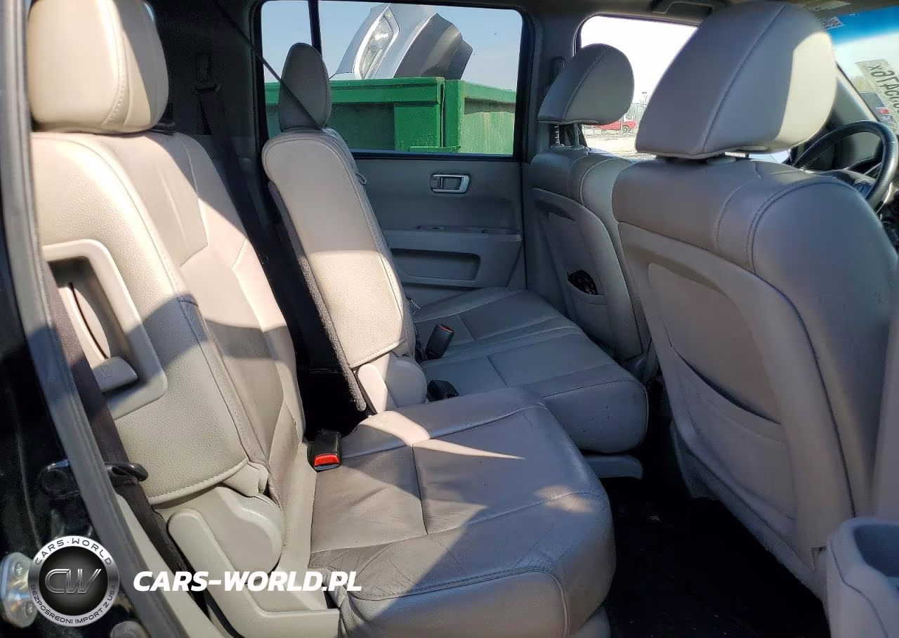 2012 Honda Pilot Exl VIN:5FNYF3H69CB020720 - 11