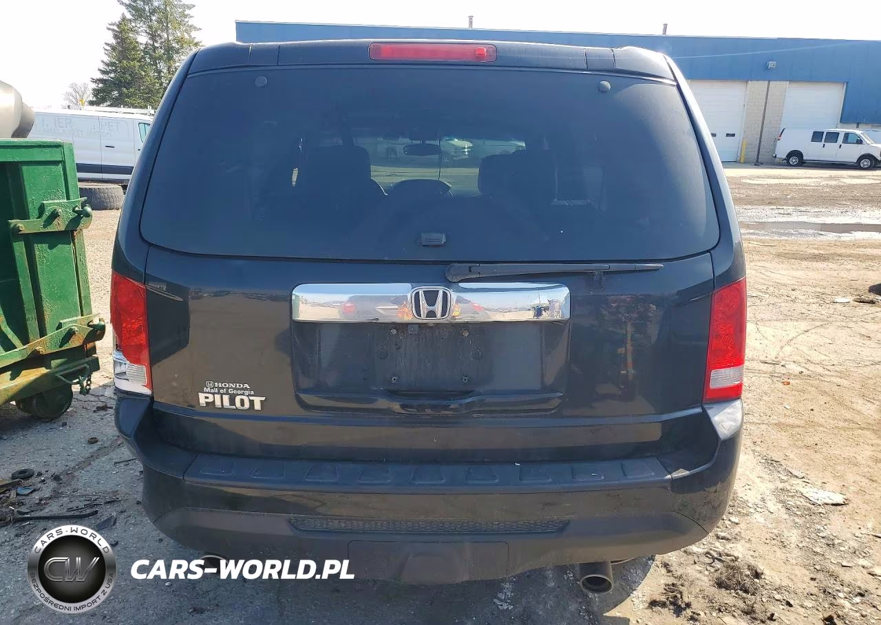 2012 Honda Pilot Exl VIN:5FNYF3H69CB020720 - 6