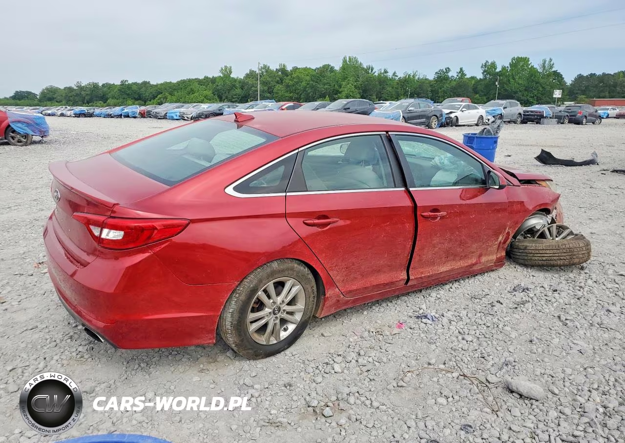 2017 Hyundai Sonata Se VIN:5NPE24AF7HH557822 - 3