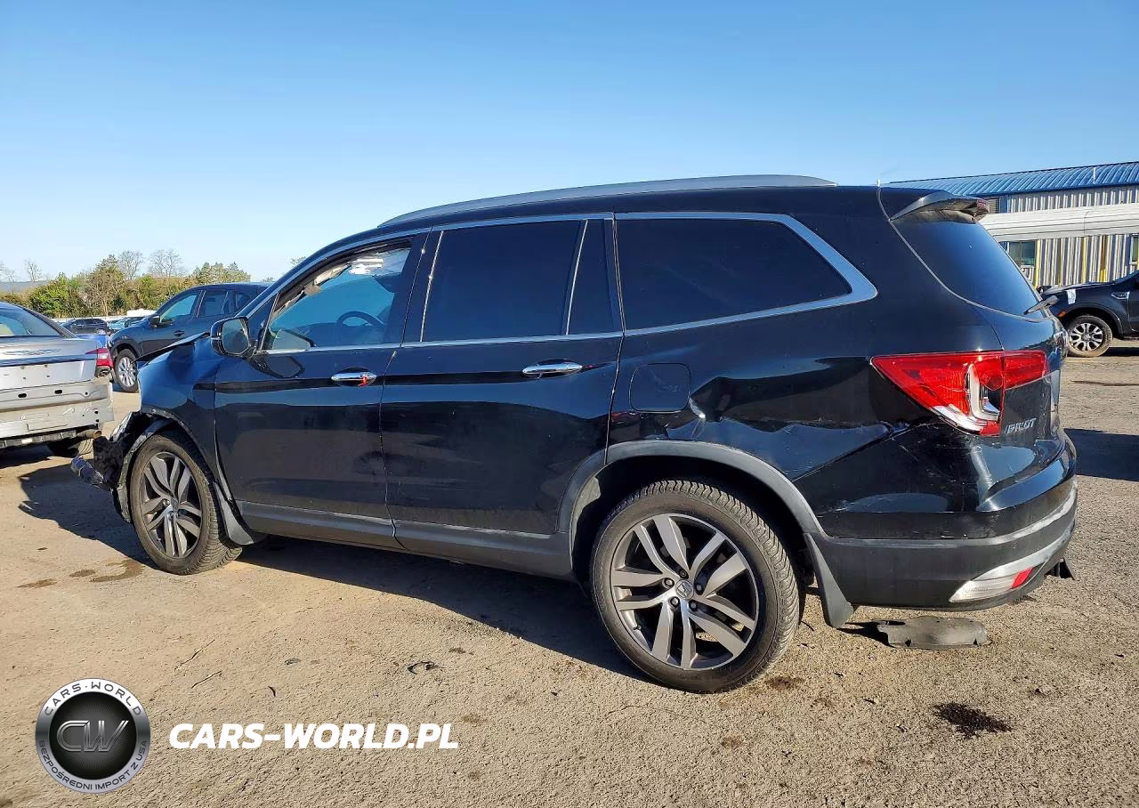 2016 Honda Pilot Touring VIN:5FNYF6H99GB106076 - 2