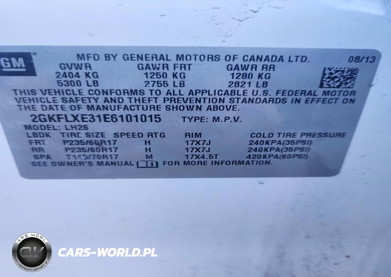 2014 GMC Terrain Slt VIN:2GKFLXE31E6101015 - 13