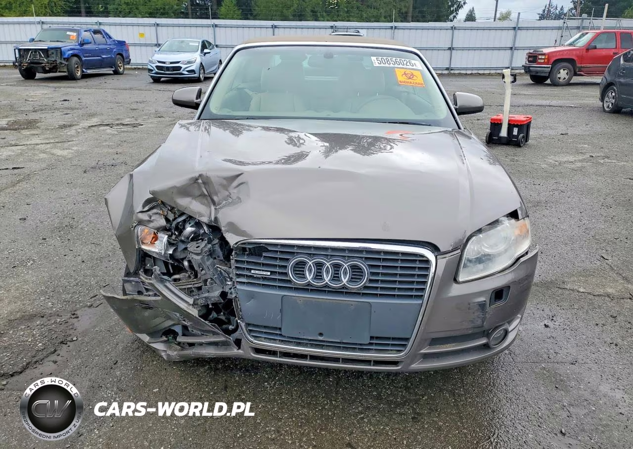 2007 Audi A4 3.2 Cabriolet Quattro VIN:WAUDH48HX7K018089 - 5