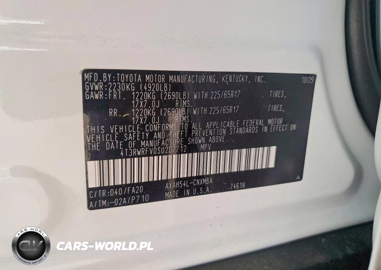 2025 Toyota Rav4 Hybrid Xle VIN:4T3RWRFV0SU207712 - 13