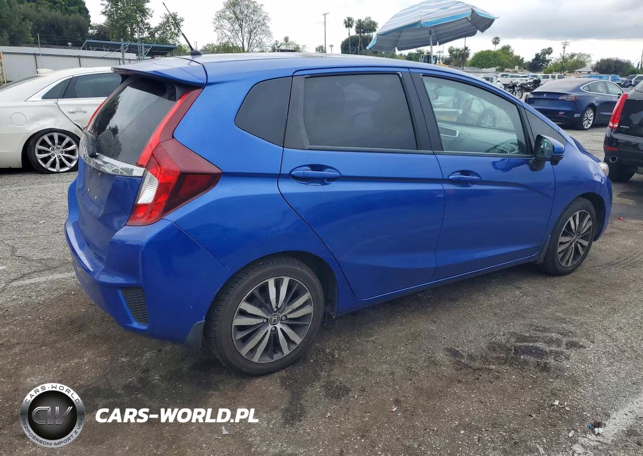 2016 Honda Fit Ex VIN:JHMGK5H75GX033566 - 3