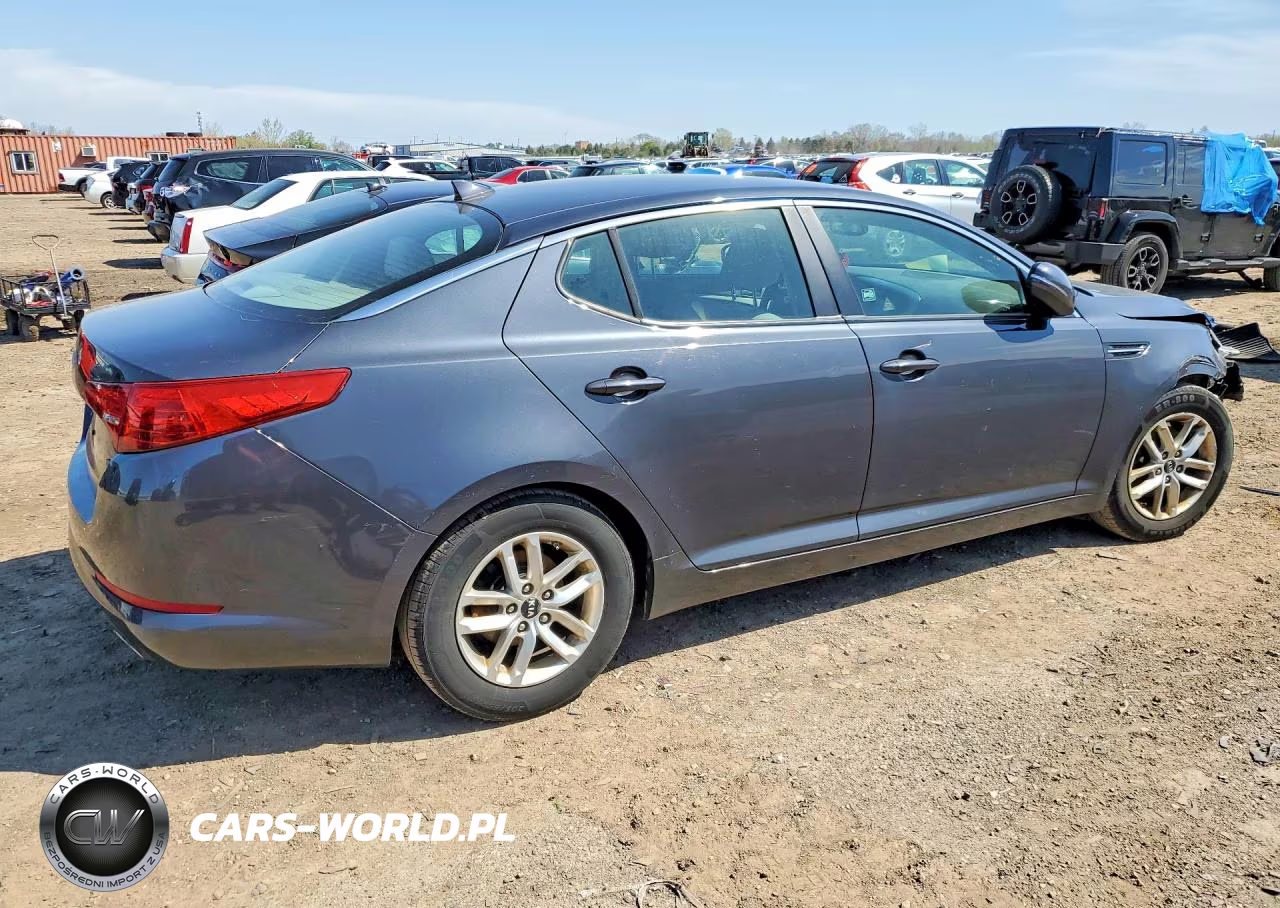 2011 Kia Optima Lx VIN:KNAGM4A77B5097089 - 3
