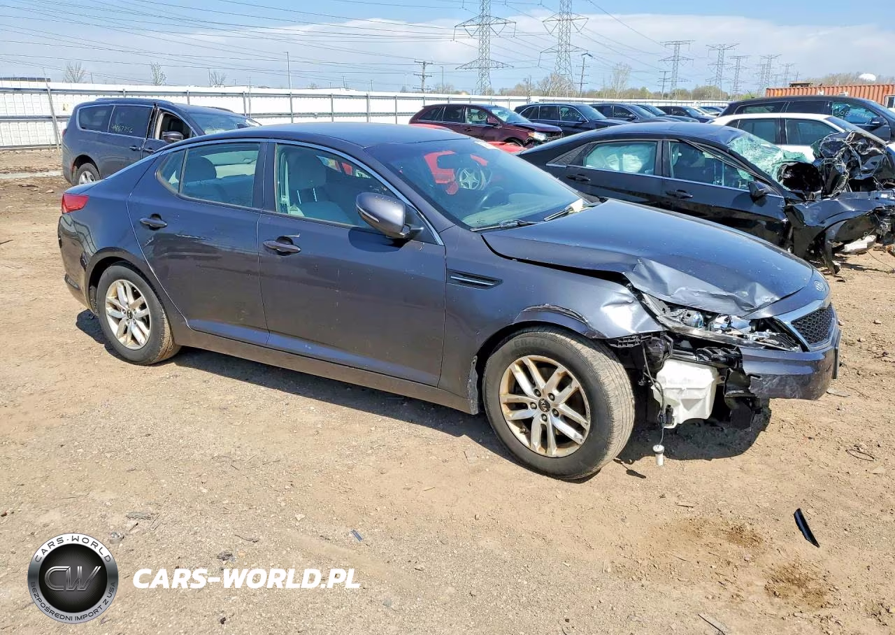2011 Kia Optima Lx VIN:KNAGM4A77B5097089 - 4
