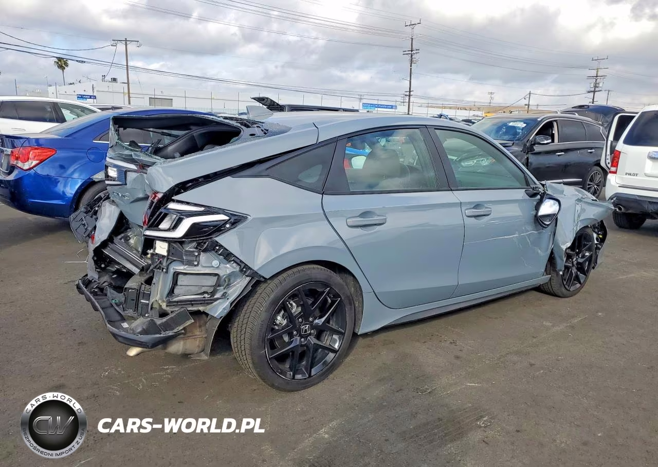 2025 Honda Civic Sport VIN:19XFL4H81SE014163 - 3
