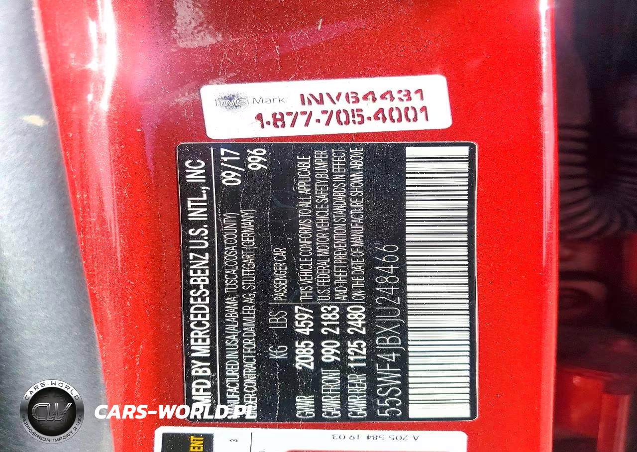 2018 Mercedes-Benz C 300 VIN:55SWF4JBXJU248466 - 12