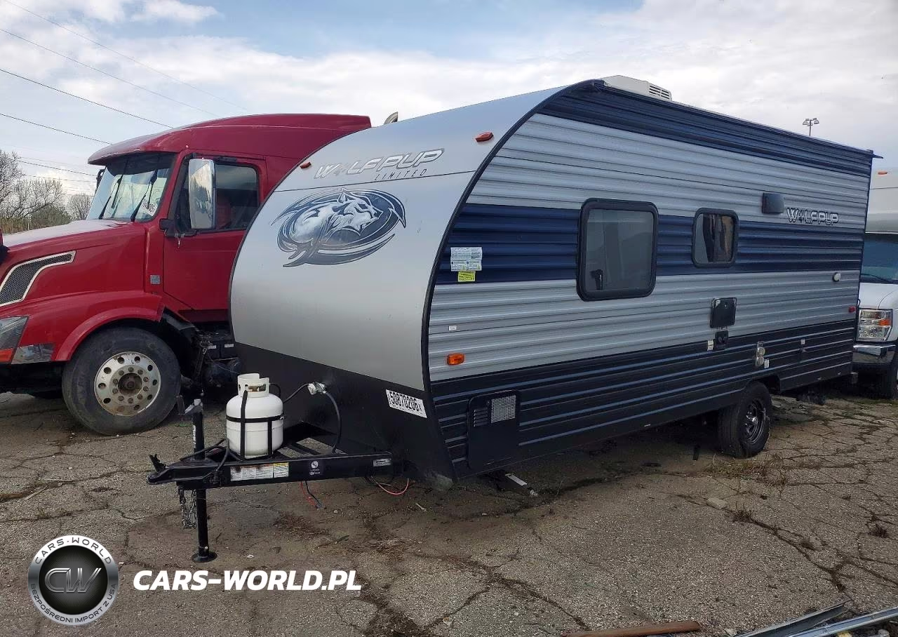 2021 Forest River Wolf Pup Camper VIN:5ZT2CKEC9MY008568 - 2