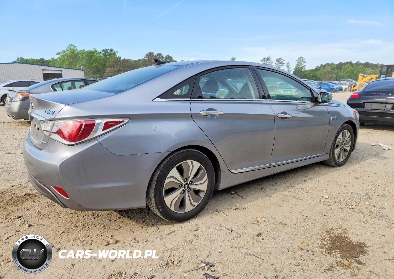2015 Hyundai Sonata Hybrid Limited VIN:KMHEC4A41FA122791 - 3