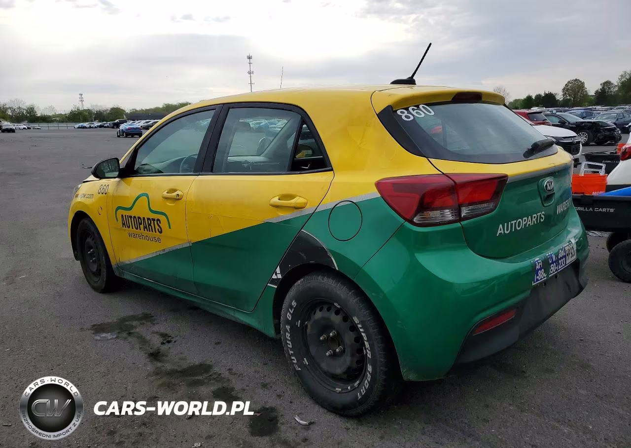 2018 Kia Rio 5-Door Lx VIN:3KPA25AB3JE119777 - 2