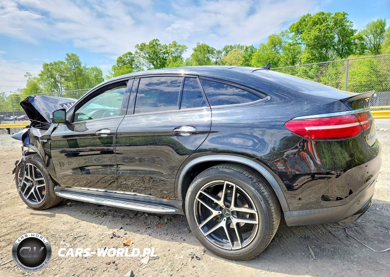 2019 Mercedes-Benz Gle Coupe 43 Amg VIN:4JGED6EB1KA152790 - 2