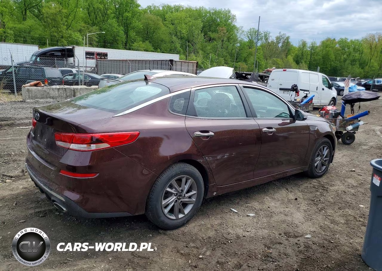 2020 Kia Optima Lx VIN:5XXGT4L31LG414846 - 3