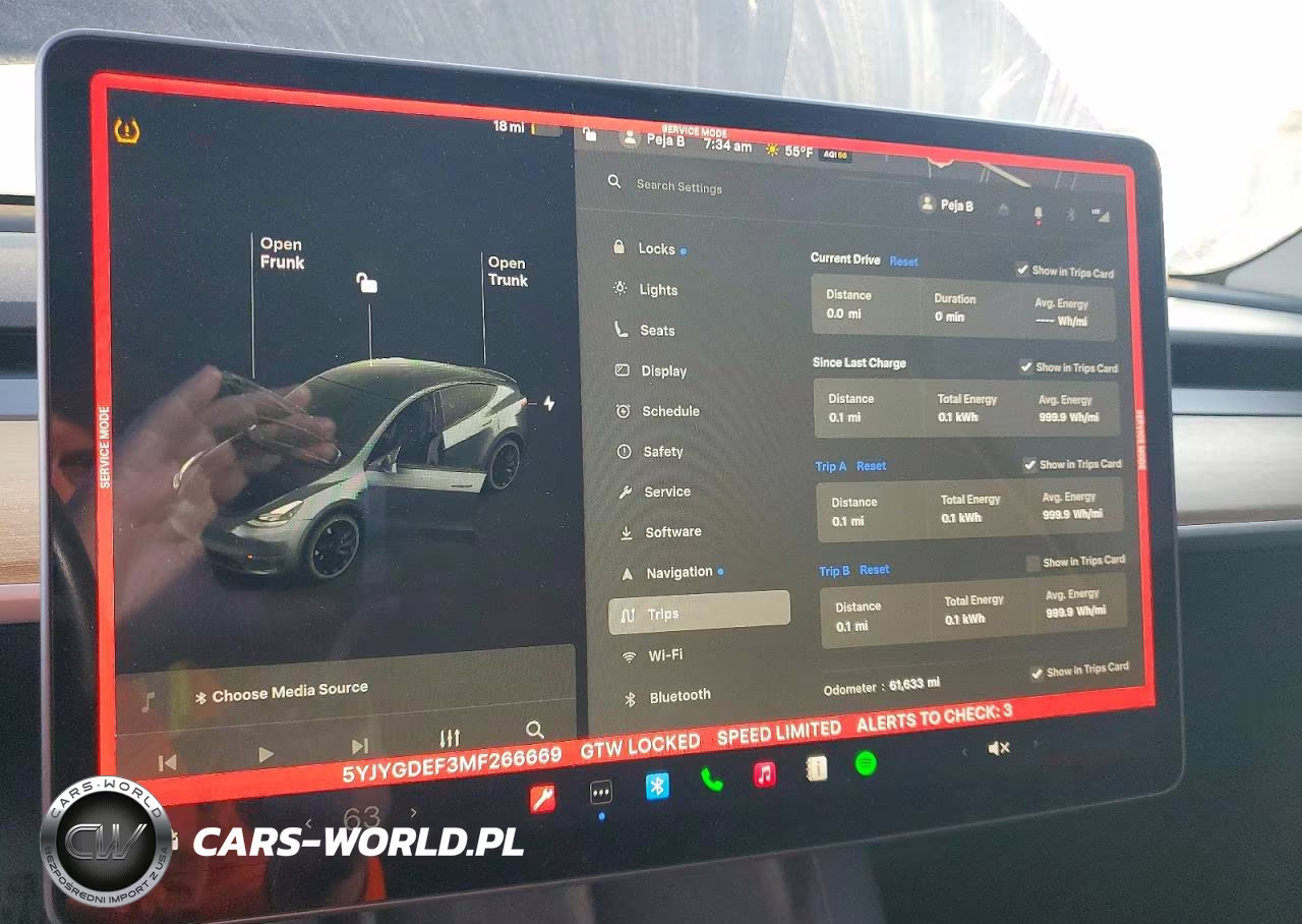 2021 Tesla Model Y VIN:5YJYGDEF3MF266669 - 9