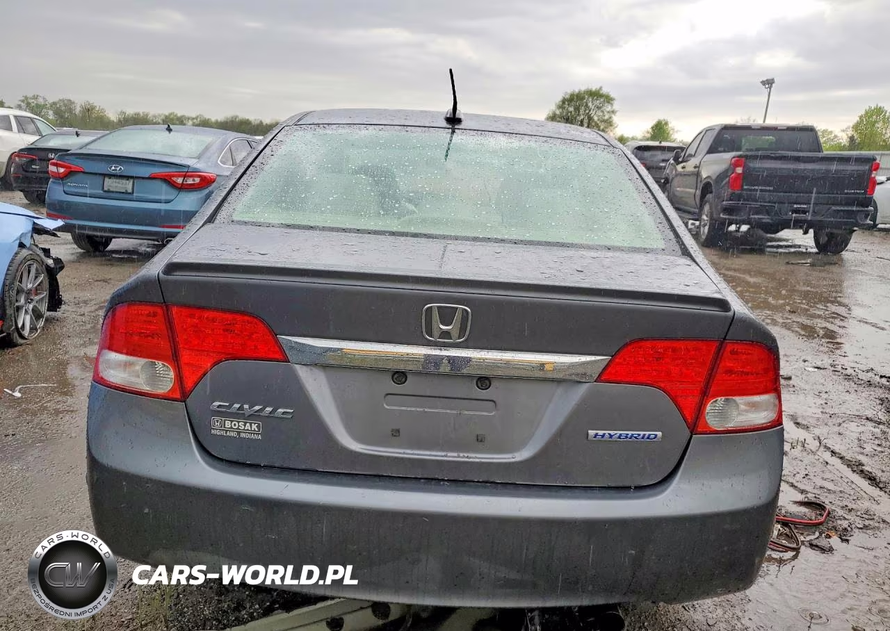 2010 Honda Civic Hybrid VIN:JHMFA3F28AS006098 - 6