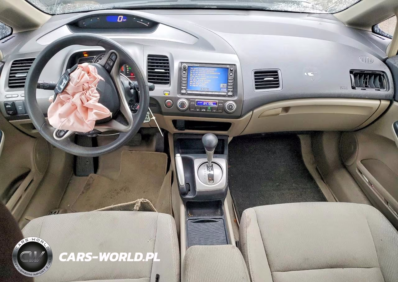 2010 Honda Civic Hybrid VIN:JHMFA3F28AS006098 - 8