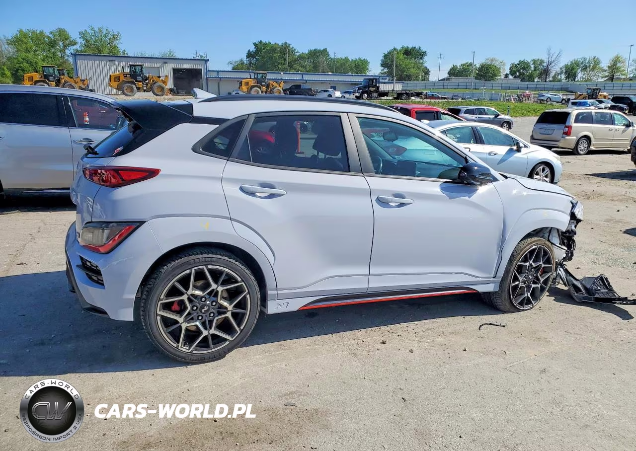 2022 Hyundai Kona N Base VIN:KM8KH3AC6NU001841 - 3