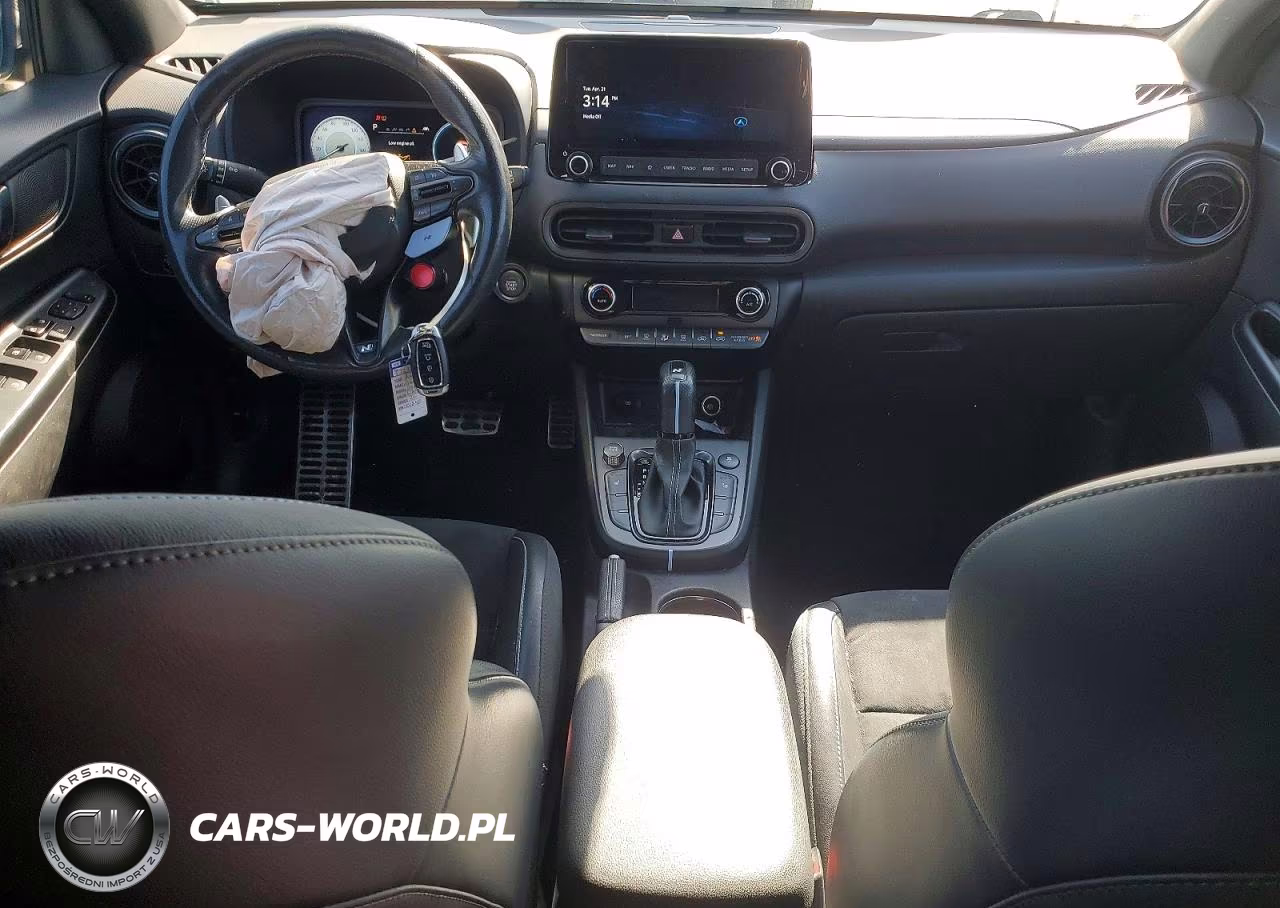 2022 Hyundai Kona N Base VIN:KM8KH3AC6NU001841 - 8