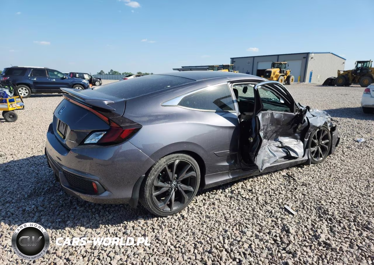 2020 Honda Civic Sport VIN:2HGFC4B85LH304826 - 3