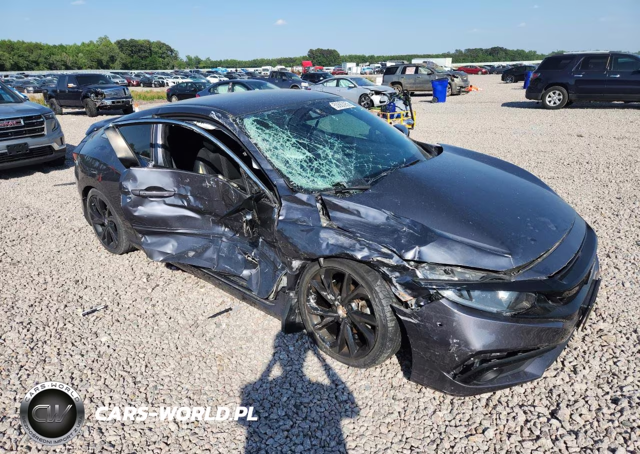 2020 Honda Civic Sport VIN:2HGFC4B85LH304826 - 4
