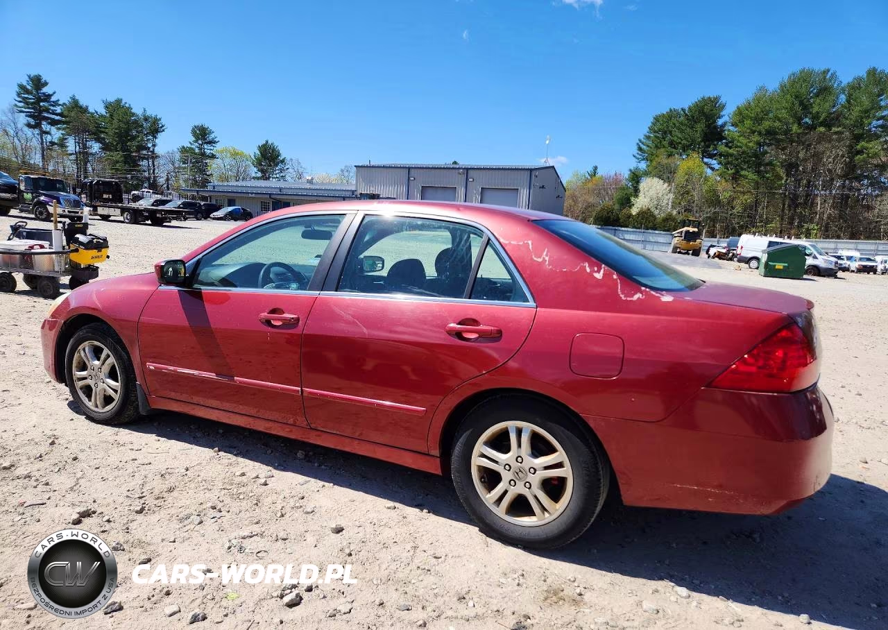 2007 Honda Accord Se VIN:1HGCM56377A164643 - 2