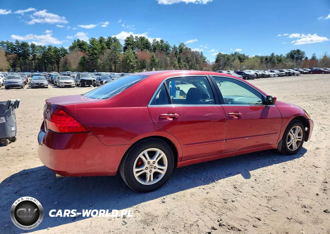 2007 Honda Accord Se VIN:1HGCM56377A164643 - 3