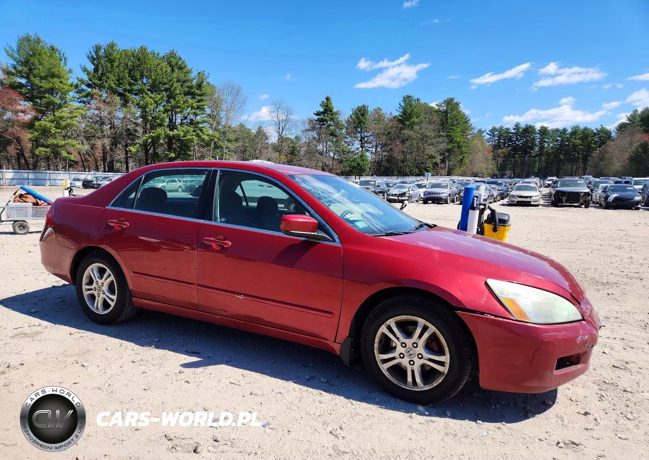2007 Honda Accord Se VIN:1HGCM56377A164643 - 4