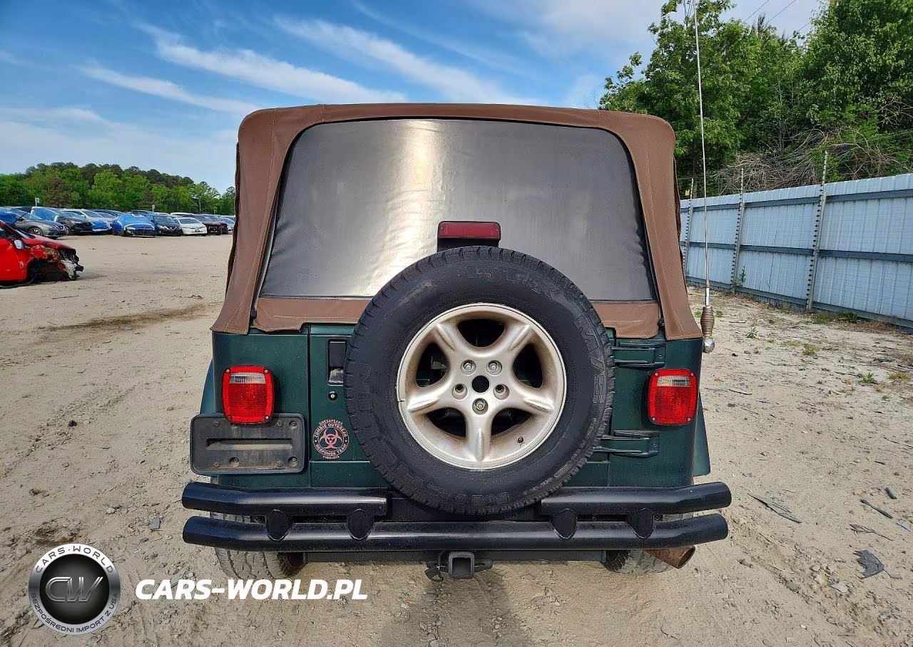 2000 Jeep Wrangler - Tj Sahara VIN:1J4FA59S0YP788235 - 6