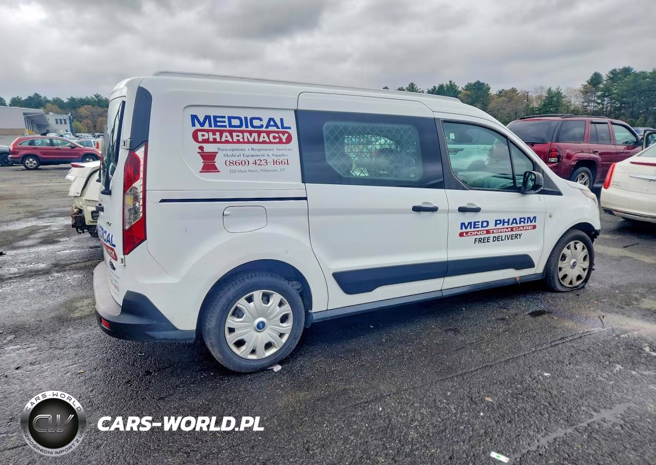 2019 Ford Transit Connect Xlt Delivery Van VIN:NM0LS7F24K1383881 - 3