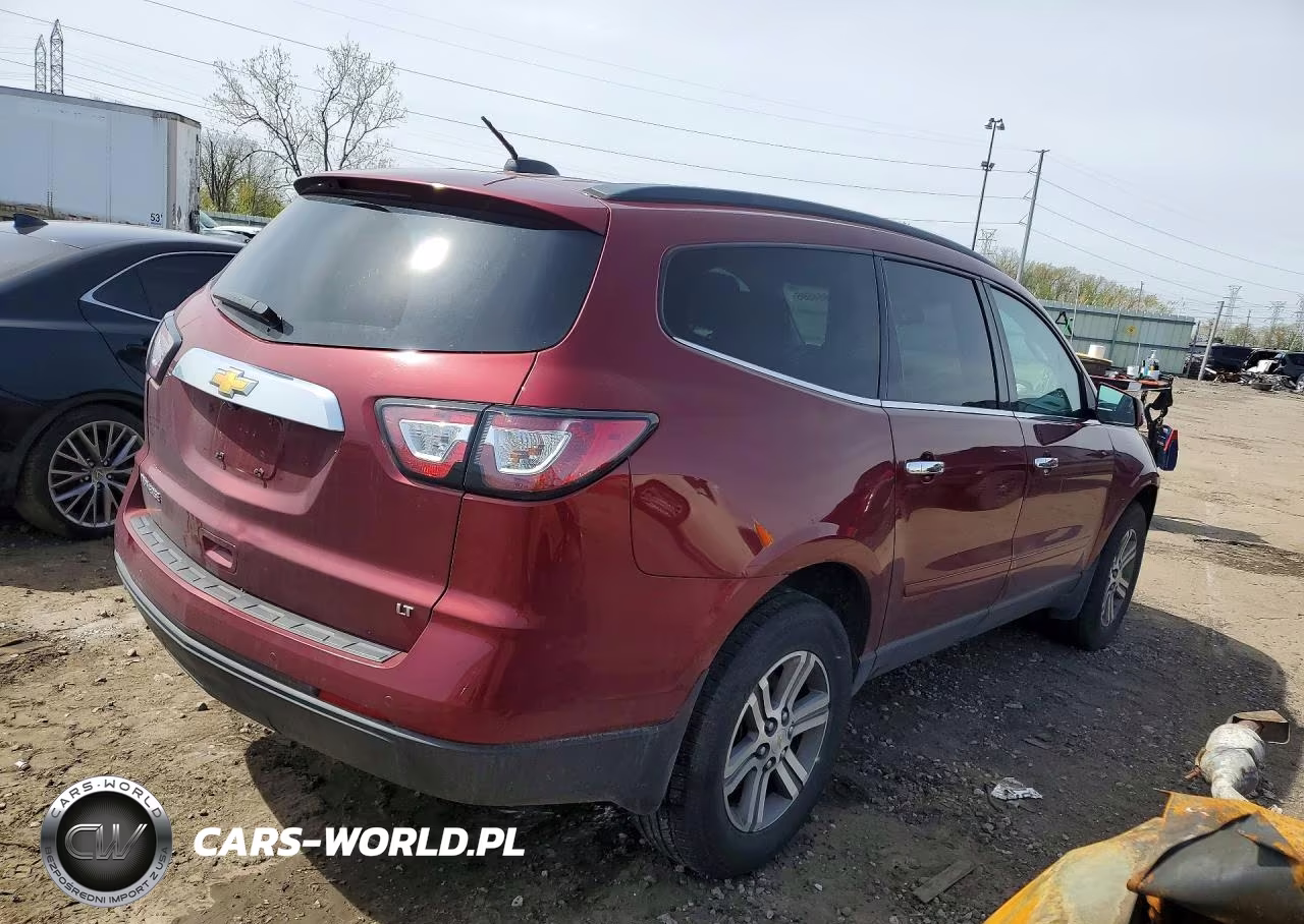 2017 Chevrolet Traverse Lt VIN:1GNKRGKD8HJ117622 - 3