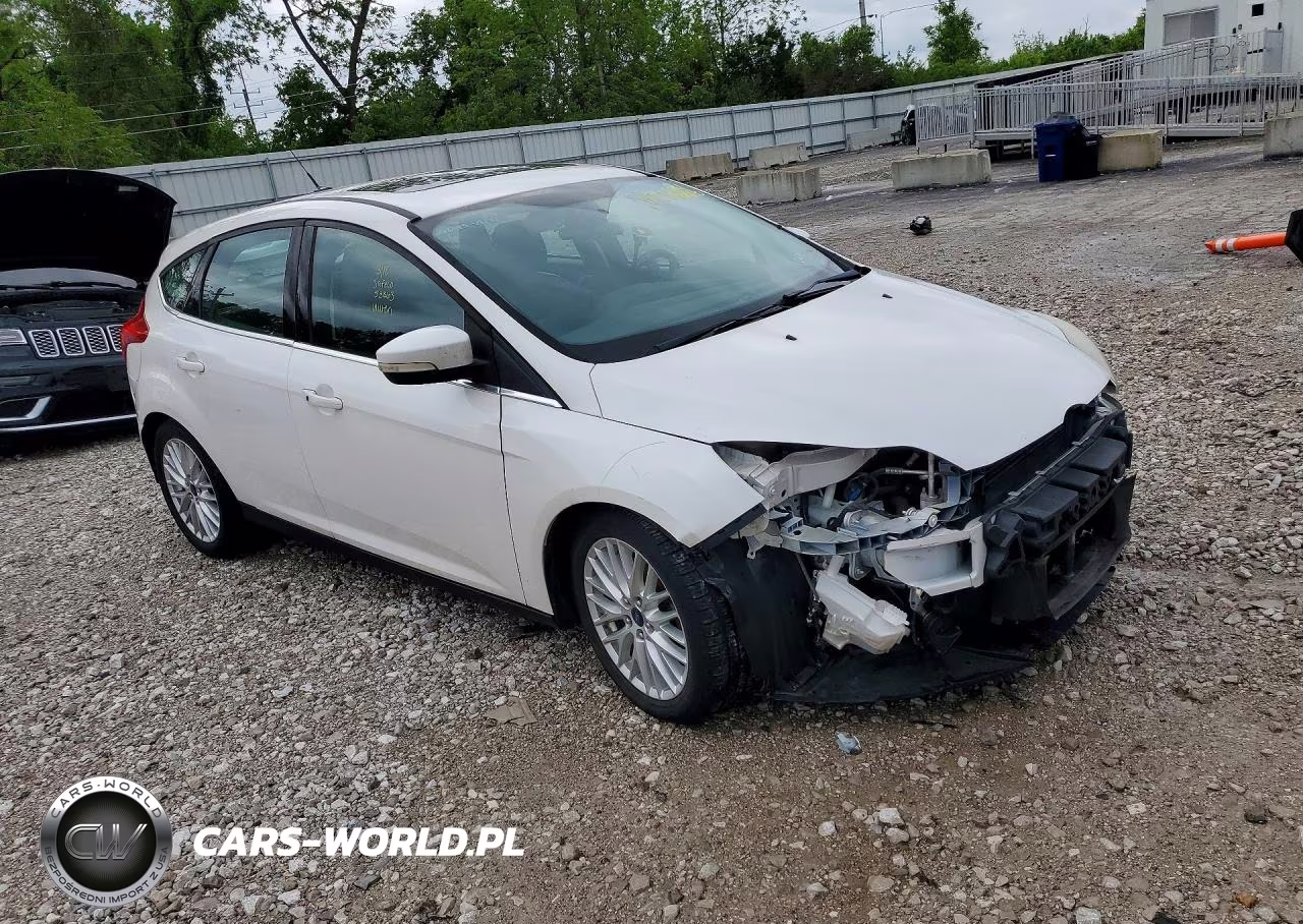 2014 Ford Focus Titanium VIN:1FADP3N23EL303441 - 4